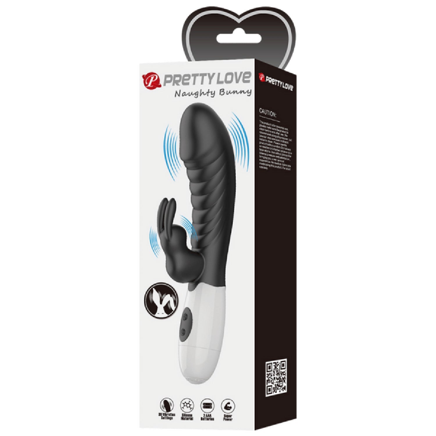 Naughty Bunny – Dual Stimulator Vibrator With G-Spot And Clitoral Vibration > Vibrators > Ladies > Rabbit