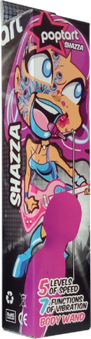 Shazza Body Wand (Purple) – Rechargeable Silicone Vibrator with 7 Vibration Functions and 5 Speed Levels One Size > Sex Toys > Massage Wands