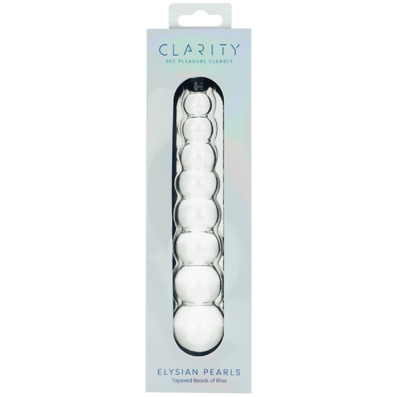 Elysian Pearls 6.7 Inch Borosilicate Glass Dildo Handblown Smooth Shaft > Glass > Dildos