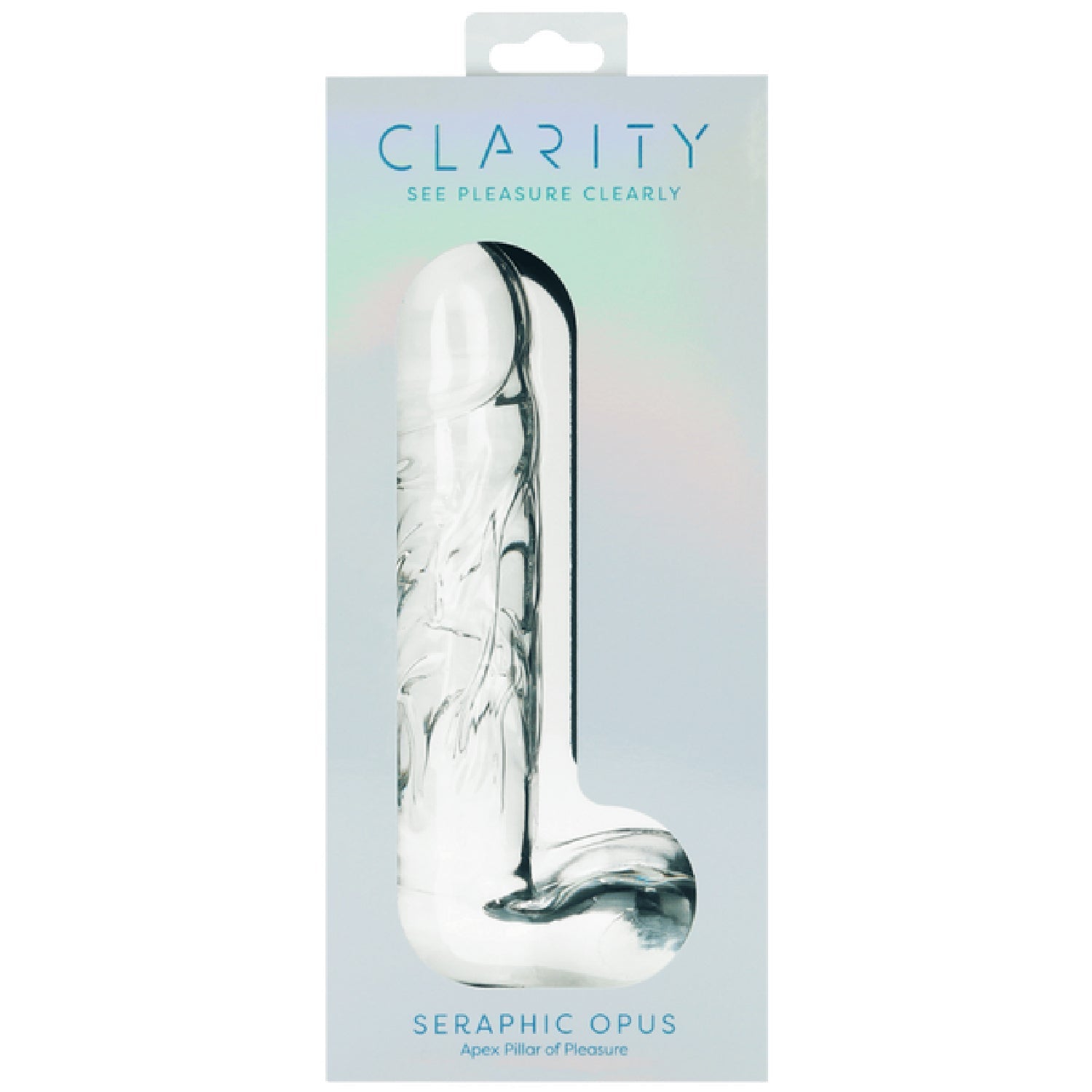 Seraphic Opus Handblown 7.2 Inch Borosilicate Glass Dildo Body-Safe Durable Material Secondary image