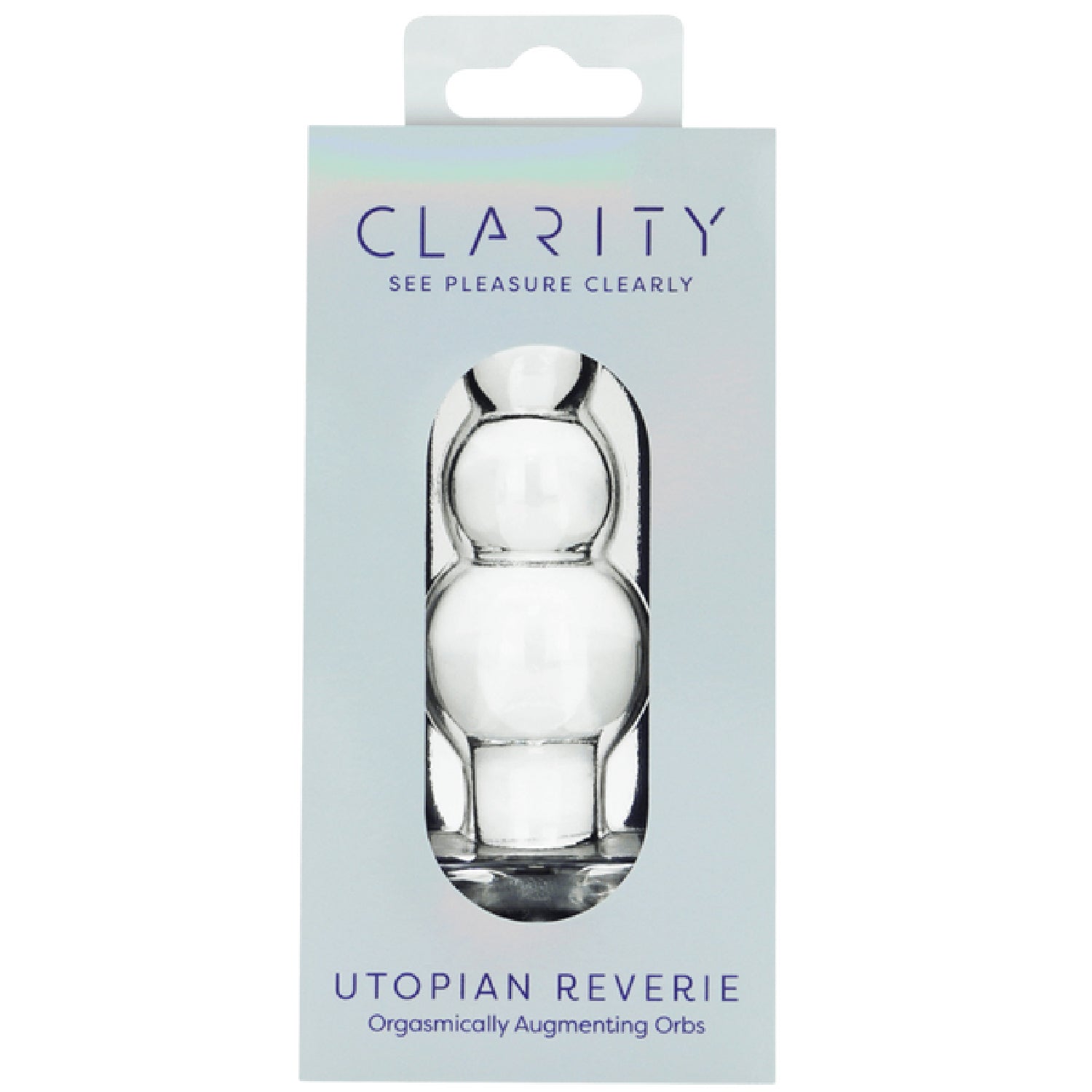 Utopian Reverie Handcrafted Borosilicate Glass Anal Beads 3.6 Inch Anal Toy > Glass > Dildos