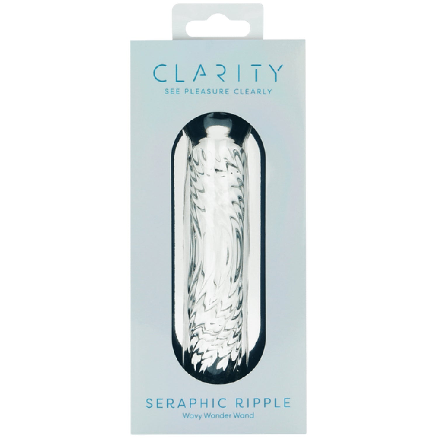 Seraphic Ripple Handblown Borosilicate Glass Dildo – Textured 6.2 Inch Insertable Length > Glass > Dildos