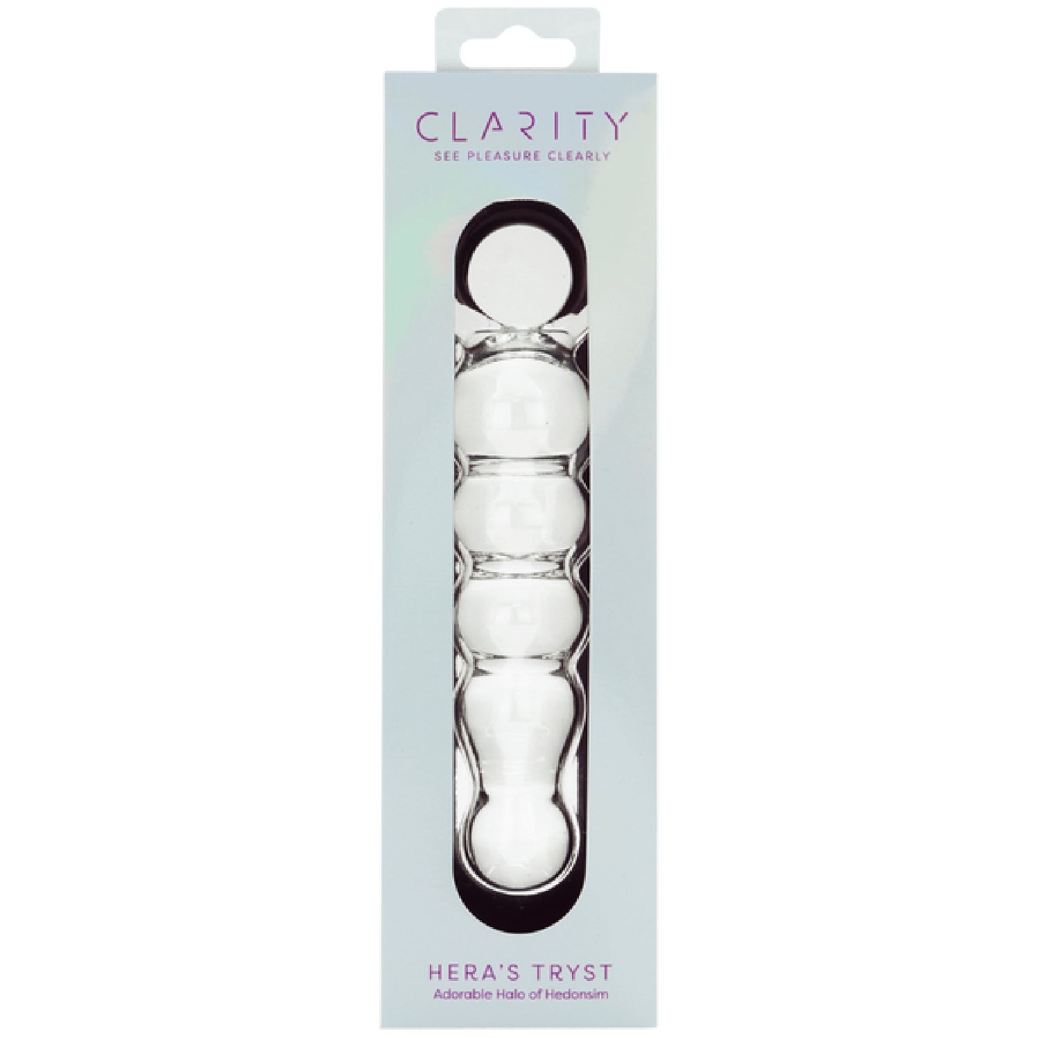 Hera's Tryst – 4.9 Inch Handblown Borosilicate Glass Dildo Secondary image