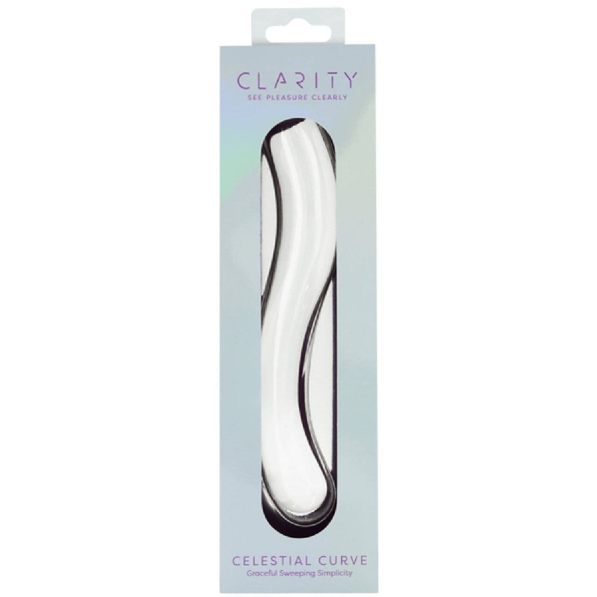 Celestial Curve 7.1 Inch Handblown Borosilicate Glass Double-Ended Dildo > Glass > Dildos