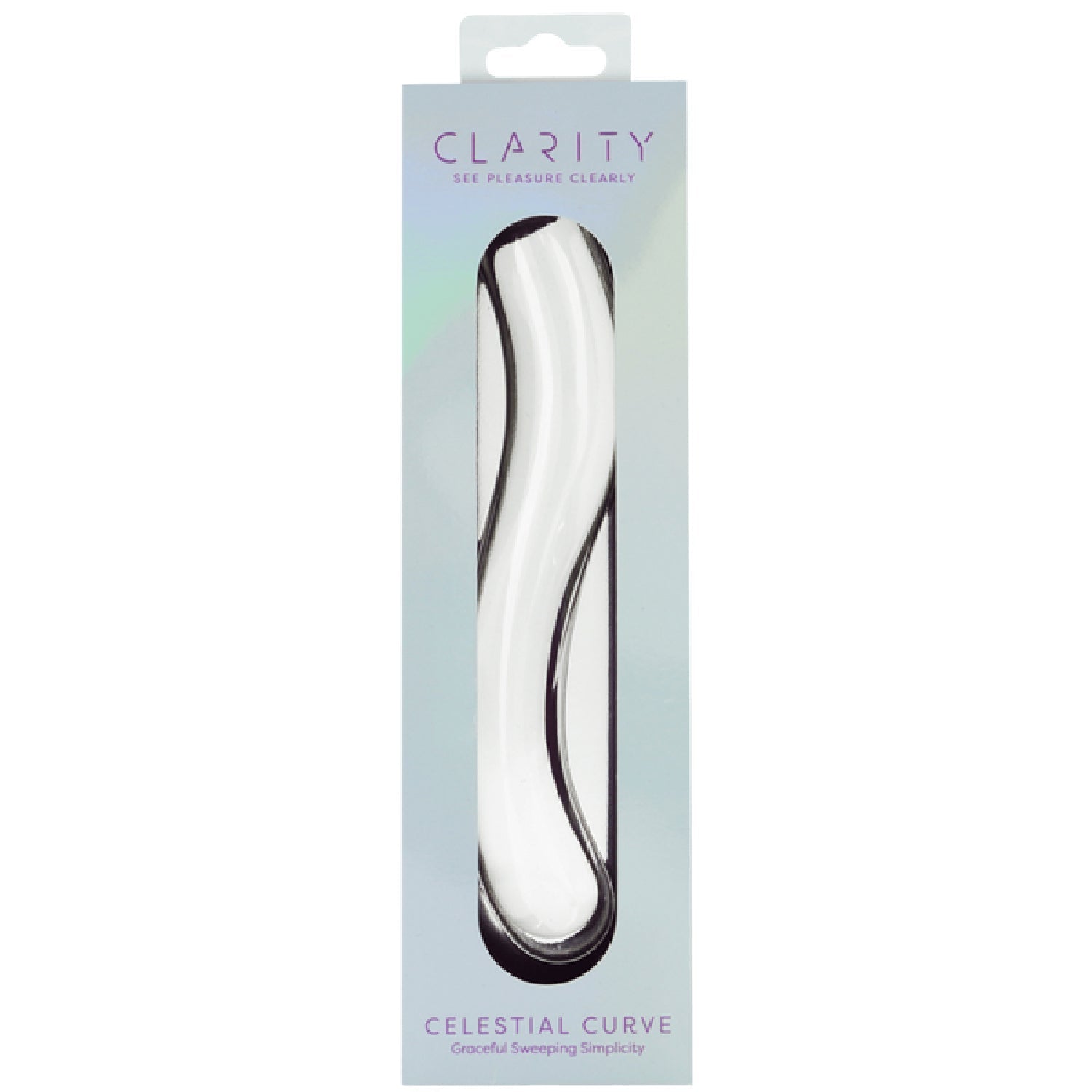 Celestial Curve 7.1 Inch Handblown Borosilicate Glass Double-Ended Dildo > Glass > Dildos