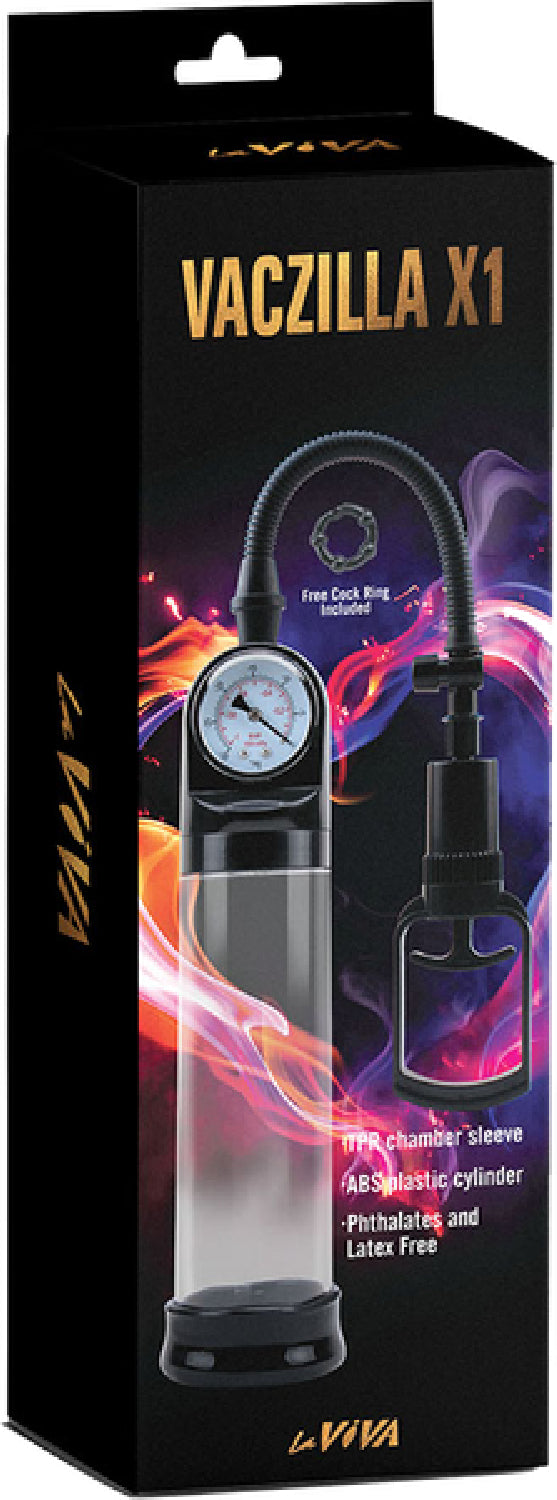 Vaczilla X1 – TPR Chamber Sleeve Penis Pump Secondary image