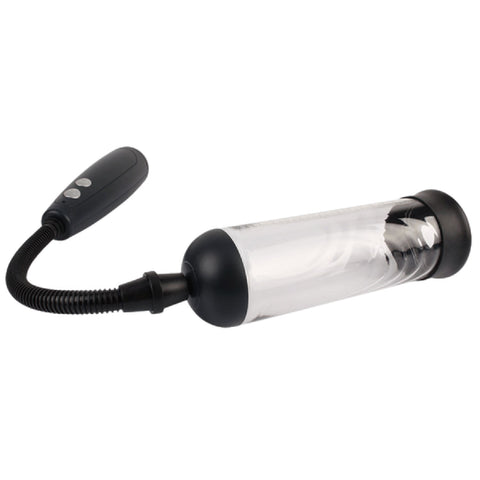 Vaczilla X19 Cylinder (Clear) – USB Rechargeable Penis Pump with Silicone Sleeve and Ring One Size > Pumps > Penis Pumps