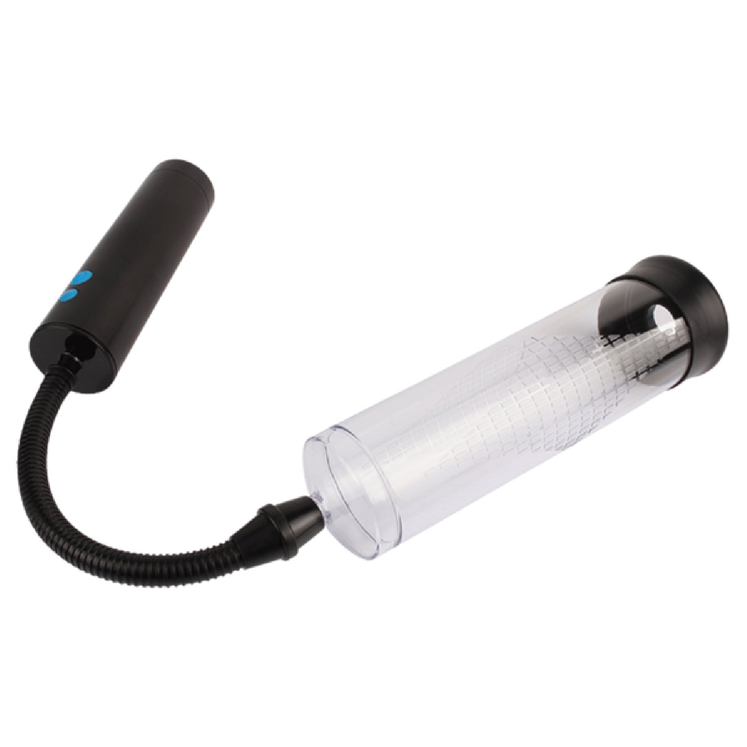 Vaczilla X21 (Black) – USB Rechargeable 3-Speed Cylinder Pump With Silicone Sleeve and Penis Ring Secondary image