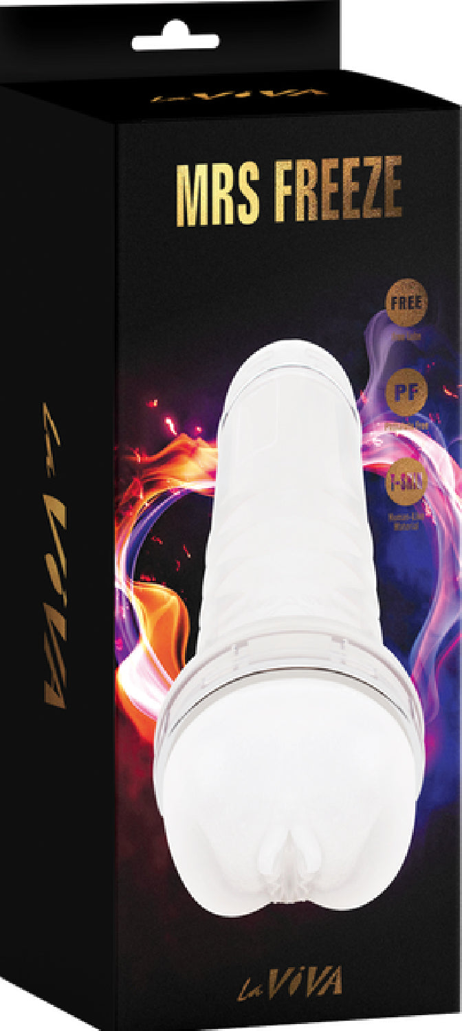 Laviva Mrs Freeze Masturbator Sleeve – Phthalate-Free Soft Realistic Feel Male Sleeve > Sex Toys For Men > Masturbators > Vibrating