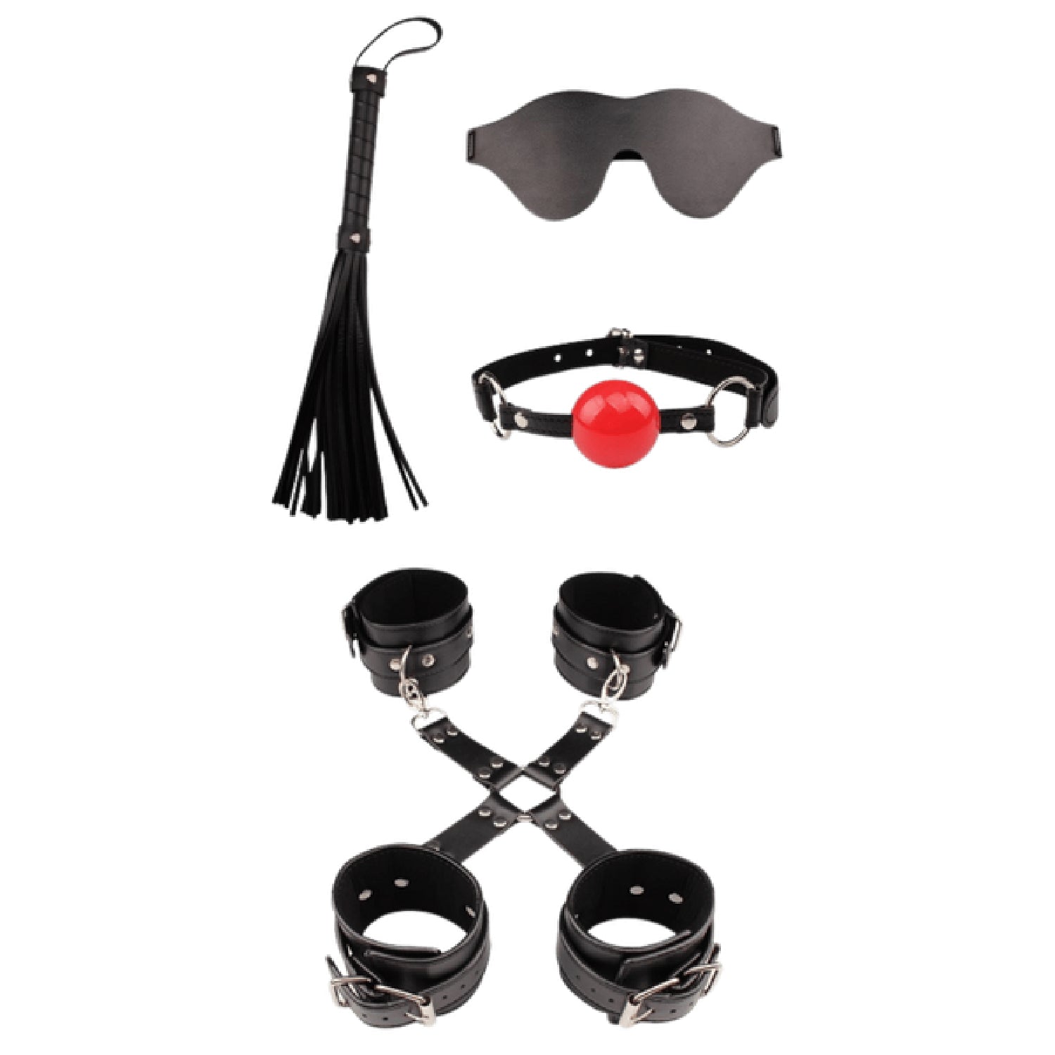 Dominate Tonight S&M Kit – Fully Adjustable Bondage Set > Bondage Gear > Bondage Kits