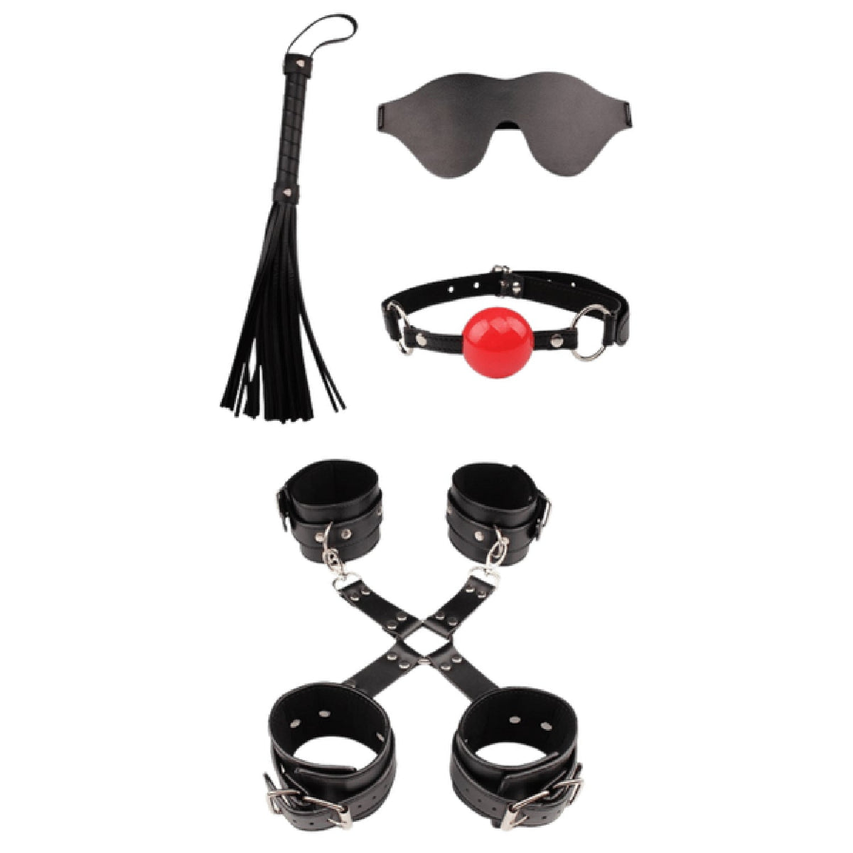 Dominate Tonight S&M Kit – Fully Adjustable Bondage Set > Bondage Gear > Bondage Kits