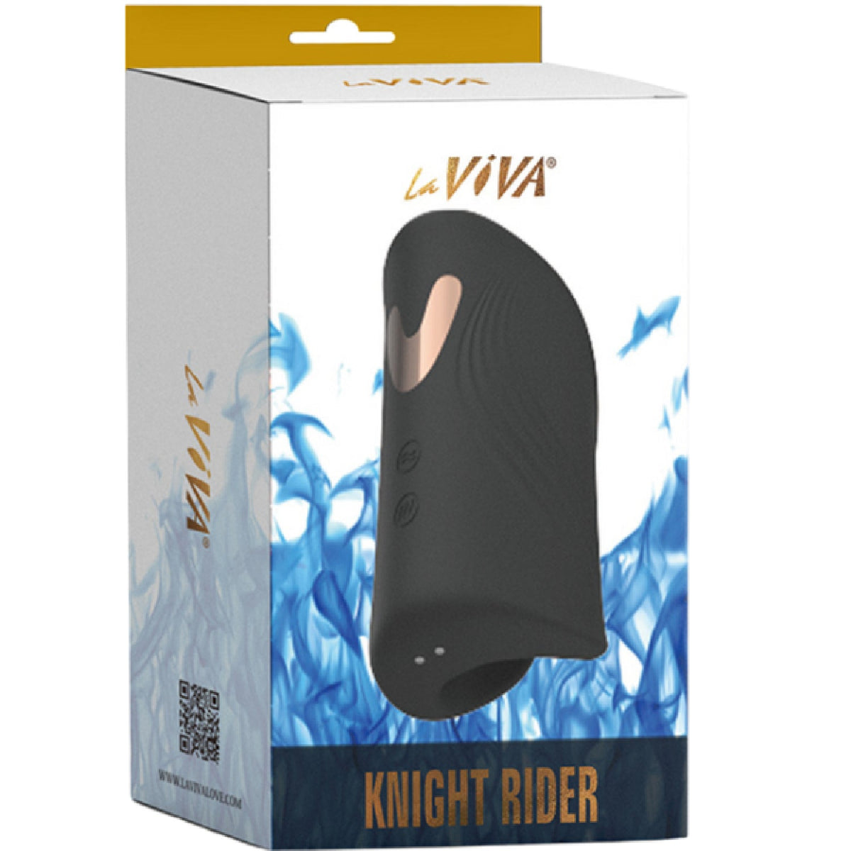 Knight Rider – Waterproof Rechargeable Vibrator with 5 Vibration and Tapping Modes > Sex Toys For Men > Masturbators Cup