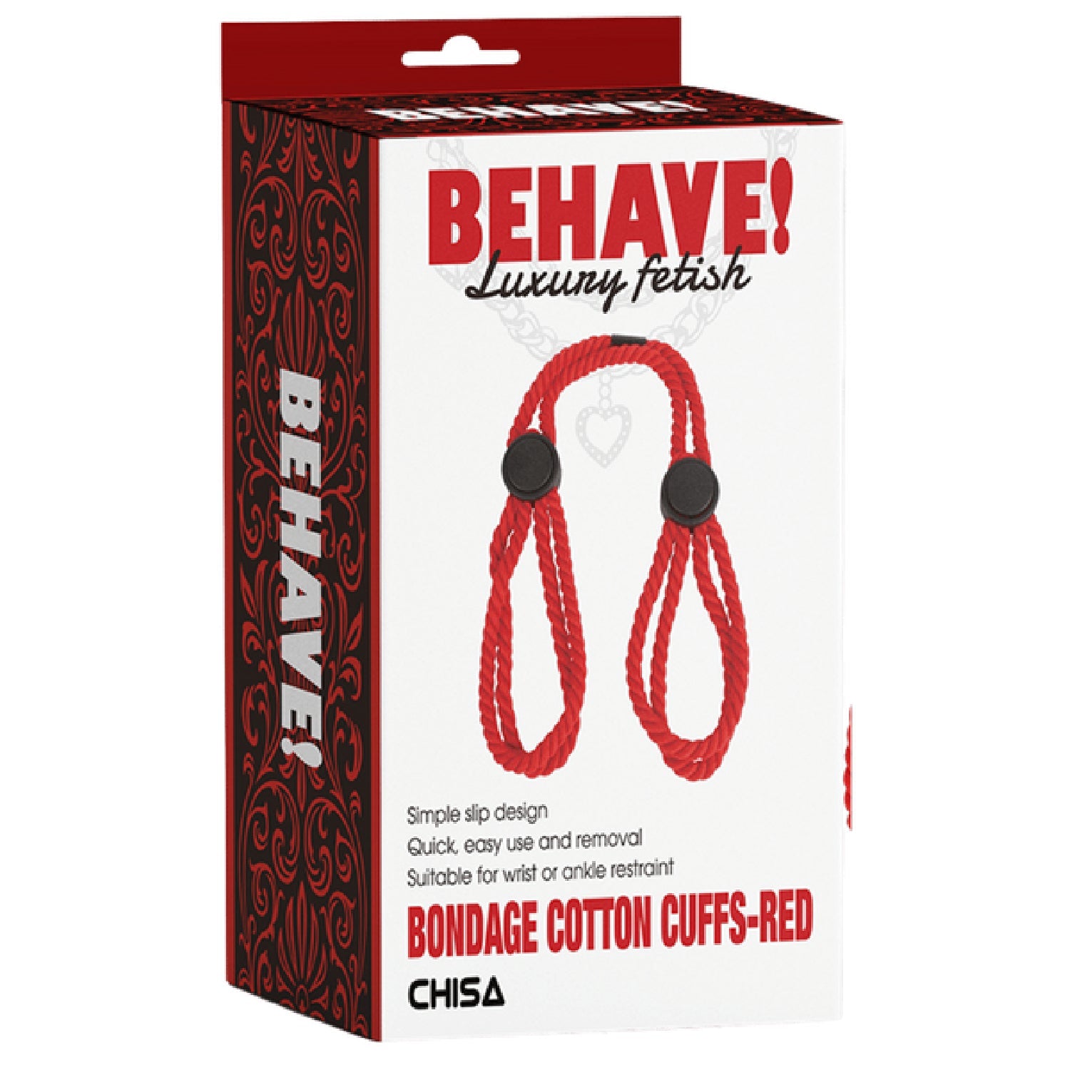Bondage Cotton Cuffs – Simple Slip Design Restraint Cuffs > Bondage Gear > Restraints