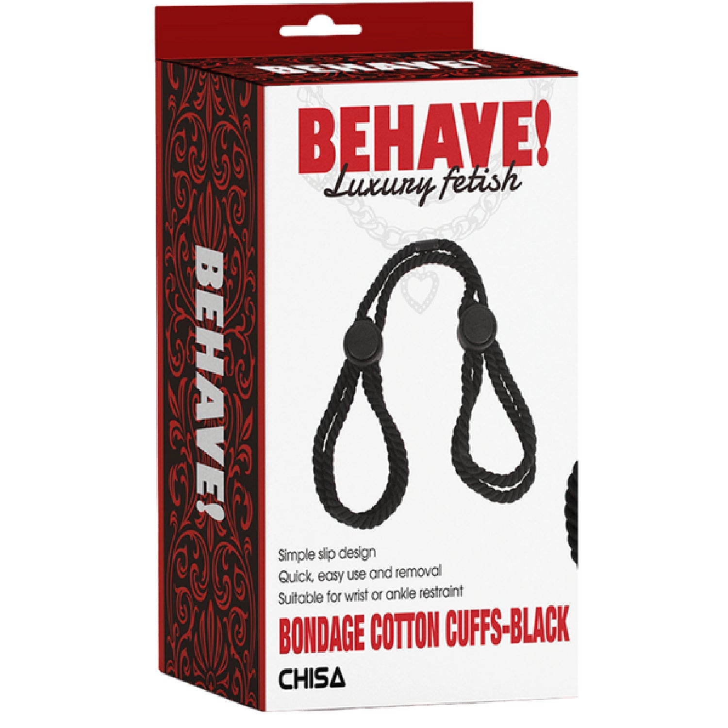Bondage Cotton Cuffs – Simple Slip Design Restraints > Bondage Gear > Restraints