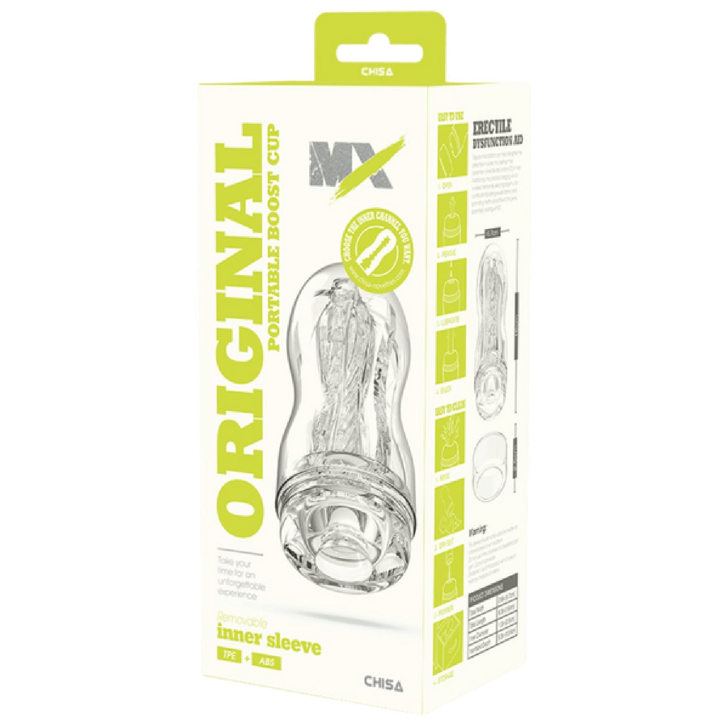 Original Portable Boost Cup – Super-Soft 16cm Sucking Cup Secondary image