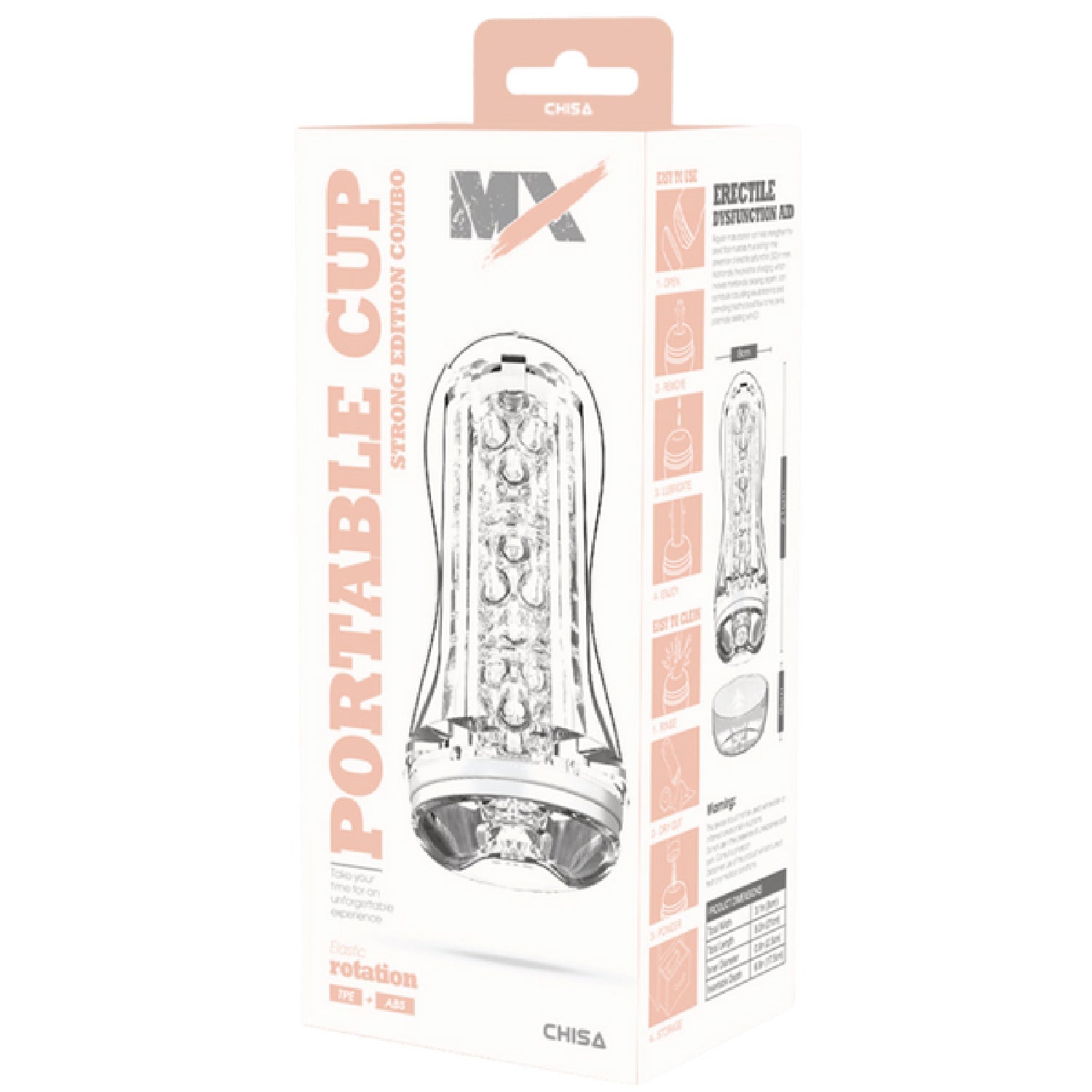 Portable Cup Strong Edition Combo – Super Soft Sucking Device 21cm Secondary image