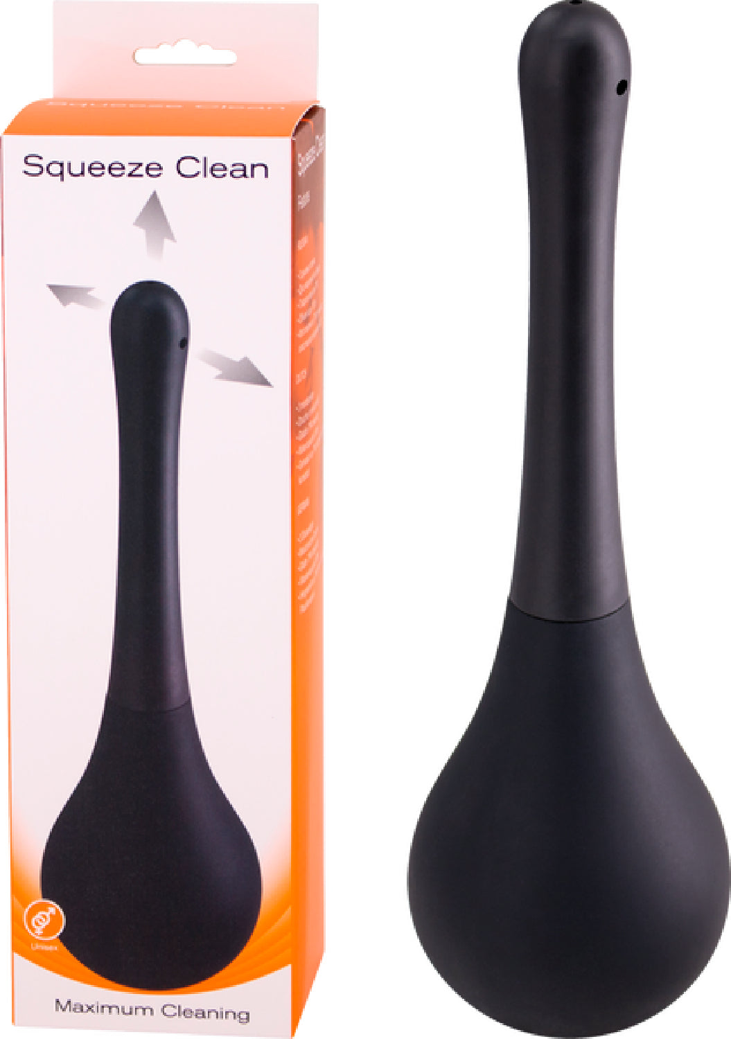 Squeeze Clean – Medical Style Douche with 3 Nozzle Heads 190ml Capacity > Essentials > Feminine Care