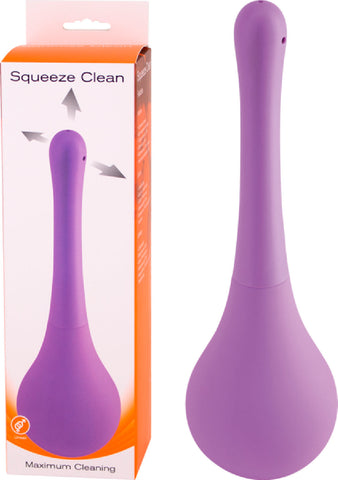 Squeeze Clean – Medical Style Douche with 3 Nozzle Heads 190ml Capacity Purple > Essentials > Feminine Care