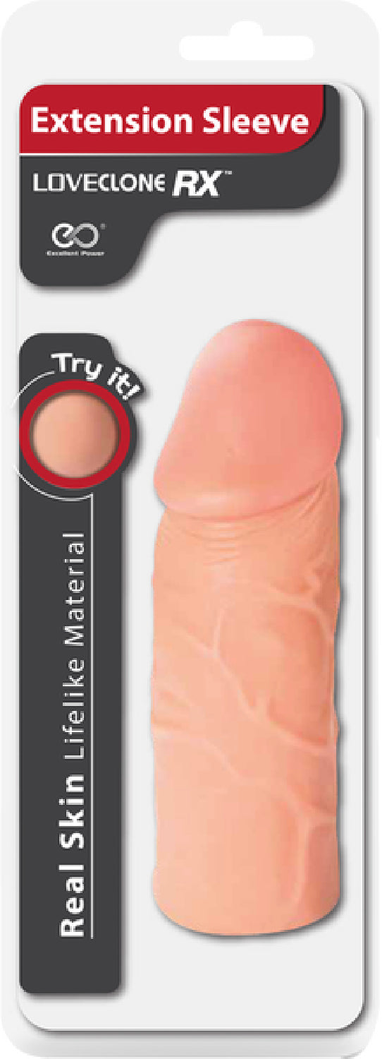 Extension Sleeve 6 Inch – Real Skin Lifelike Material Sleeve Secondary image
