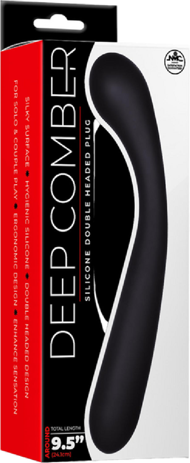 Deep Comber – Double Headed Ergonomic Silicone Vibrator 9.5 Inch Length Secondary image