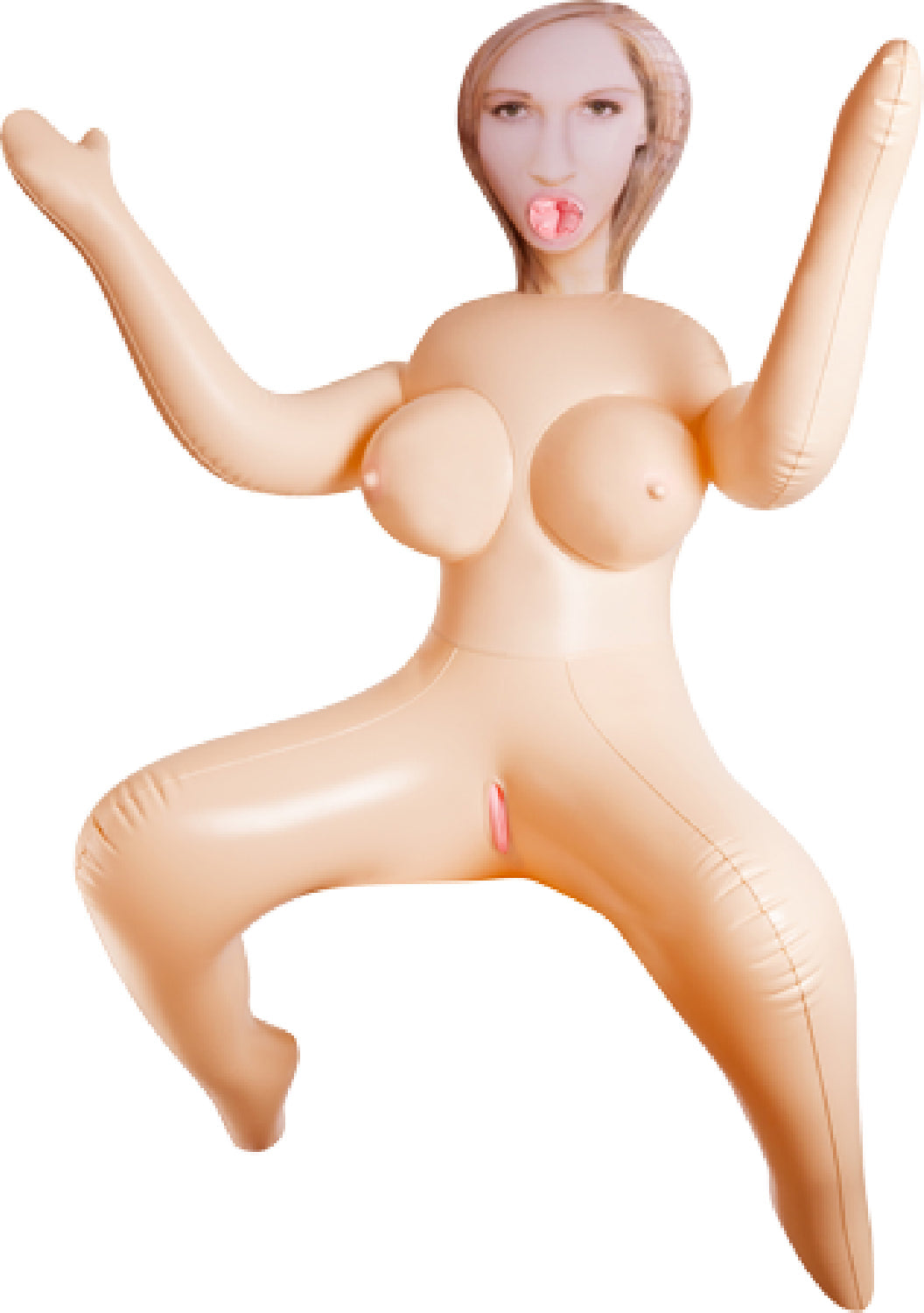 Lush Dolls Jessica S – Life-Size Inflatable Doll with Open Mouth and Perky Breasts > Sex Toys > Sex Dolls > Novelty Inflatables