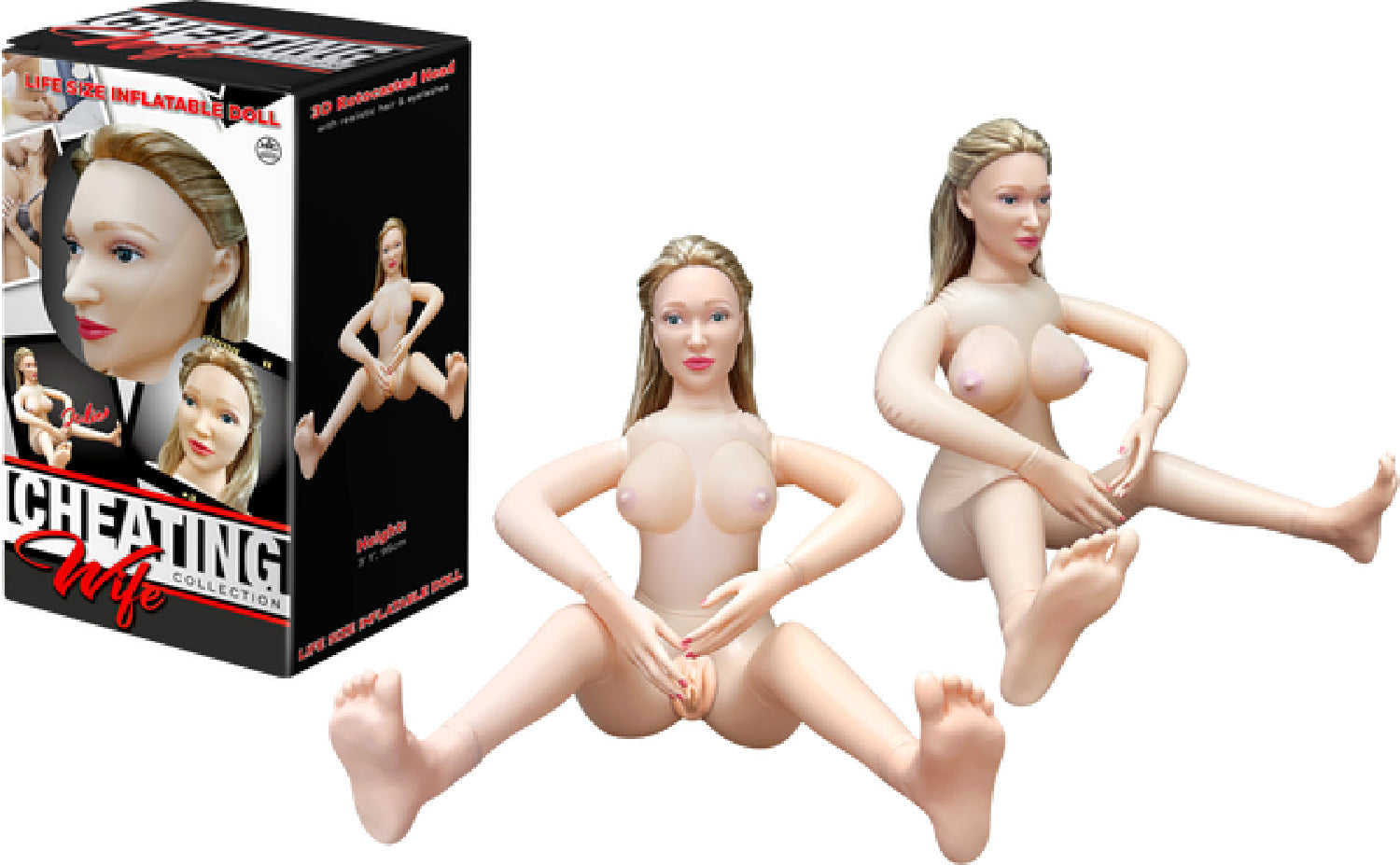 Julie Life Size Inflatable Doll (Flesh) – 3'1 Height Realistic Inflatable Doll > Sex Toys > Sex Dolls > Inflatable Main image