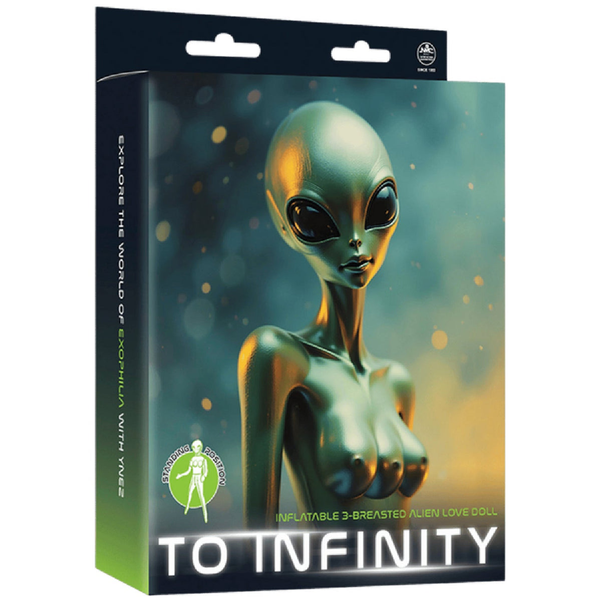Inflatable 3-Breasted Alien Love Doll - (Ynez Standing) > Sex Toys > Sex Dolls > Novelty Inflatables