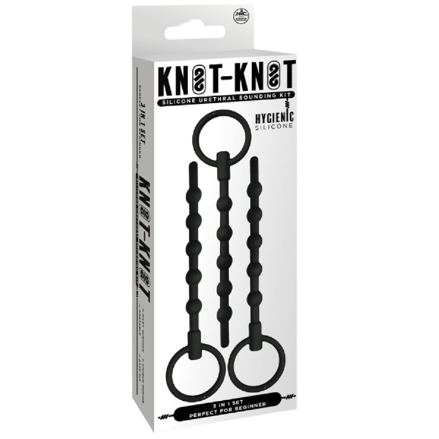 Silicone Ribbed Urethral Sounding Kit – Medical-Grade Flexible Urethral Sounds > Sex Toys For Men > Sounding Rods