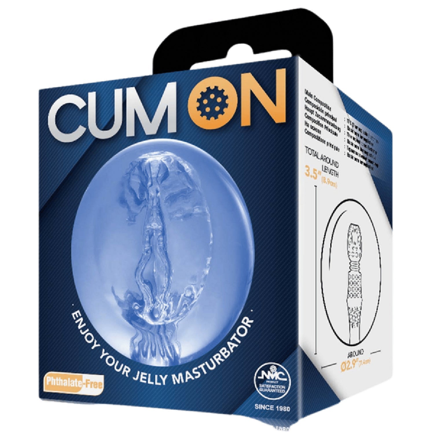 Pocket Jelly Masturbator – Soft 3.5 Inch Flexible Male Masturbator Secondary image