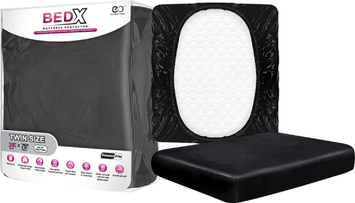 Bed X Mattress Protector – Twin | King Secondary image