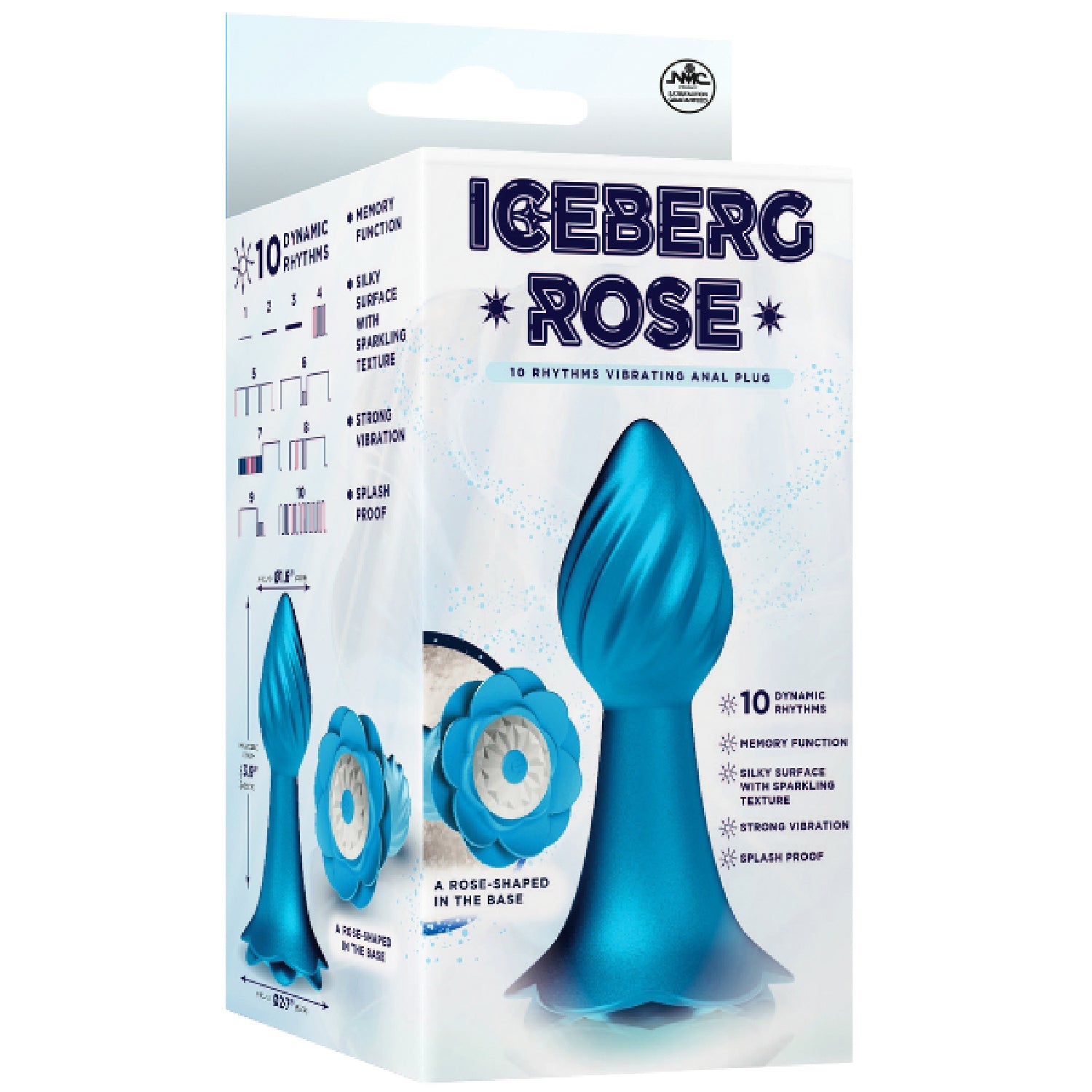 10 Rhythms Vibrating Anal Plug > Anal Range > Vibrating Butt Plugs