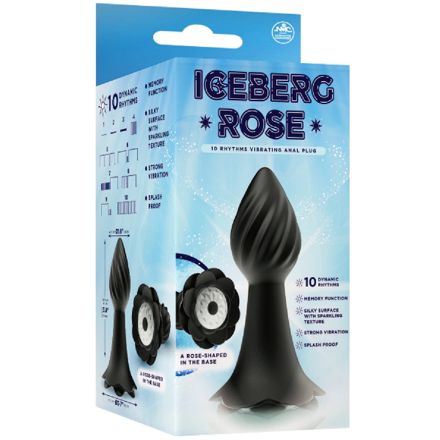 10 Rhythms Vibrating Anal Plug > Anal Range > Vibrating Butt Plugs