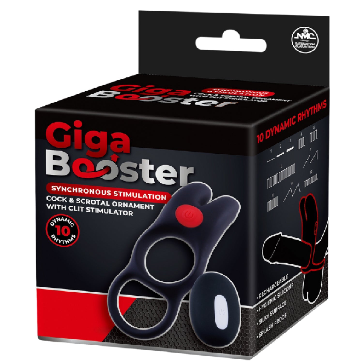 Cock & Scrotal Ring with Clit Stimulator – Erotic Accessory > Sex Toys > Couples Toys