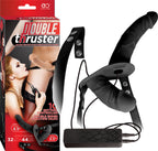 Double Thruster Strap-On – Strap-On (4) > Dildos > Strapless Strap Ons