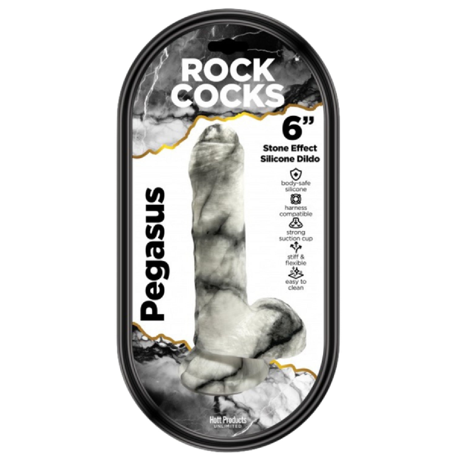 Rock Cocks Pegasus – 6 Inch Textured Dildo > Dildos > Fantasy