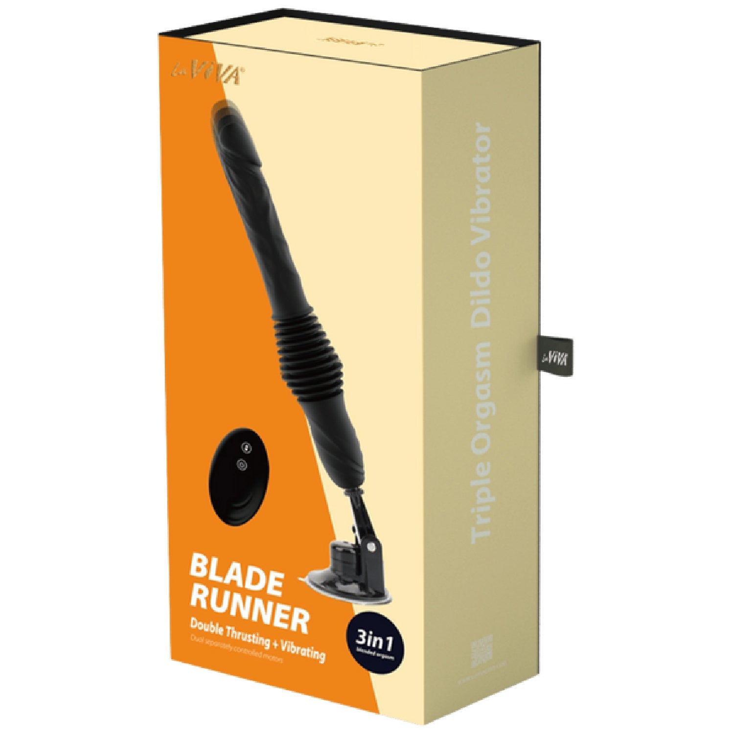 LaViva Blade Runner – Double Thrusting and Vibrating Premium Vibrator Secondary image