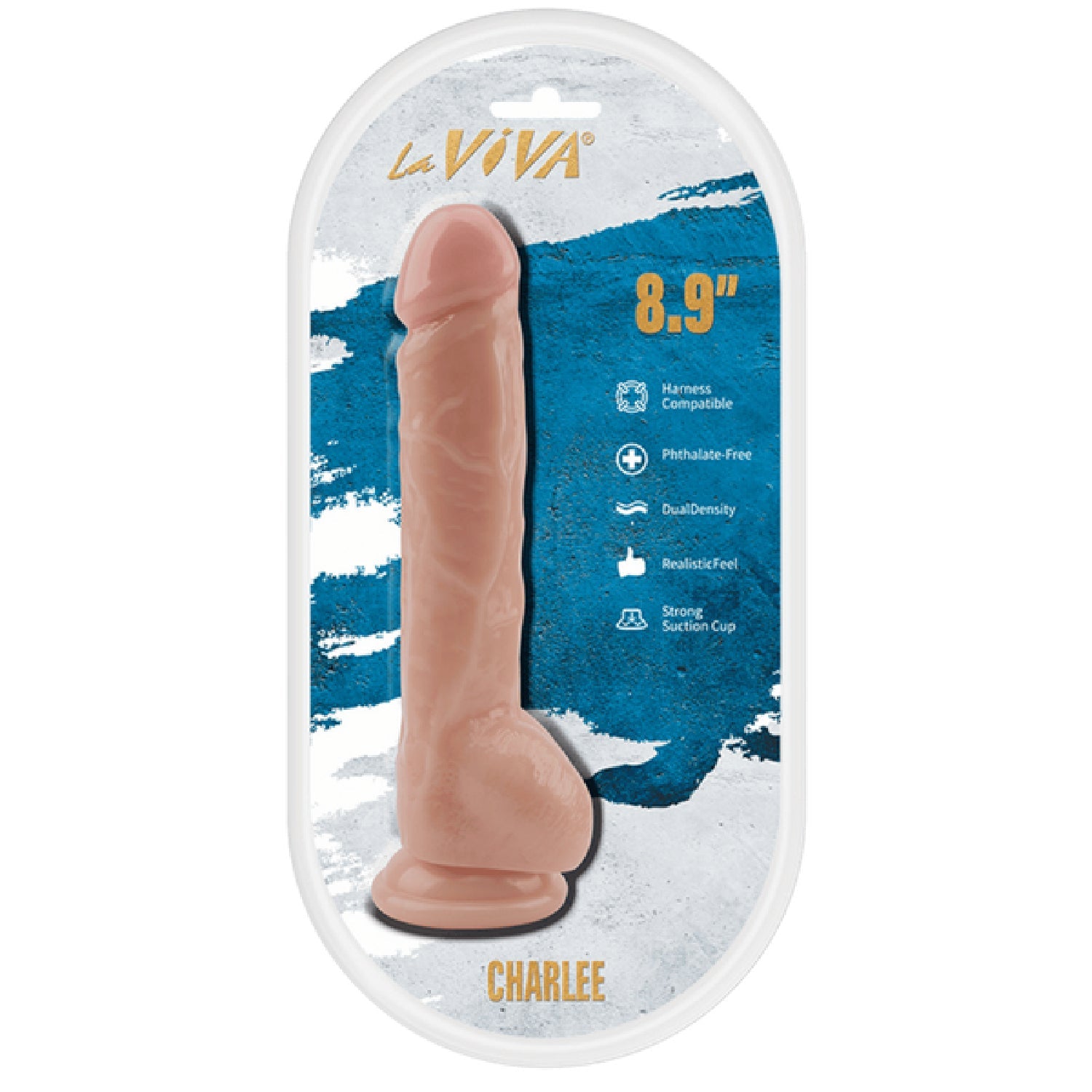 Charlee 8.9 Inch Dildo – 8.9 Inch Vibrant Dildo > Dildos > Realistic Dildos