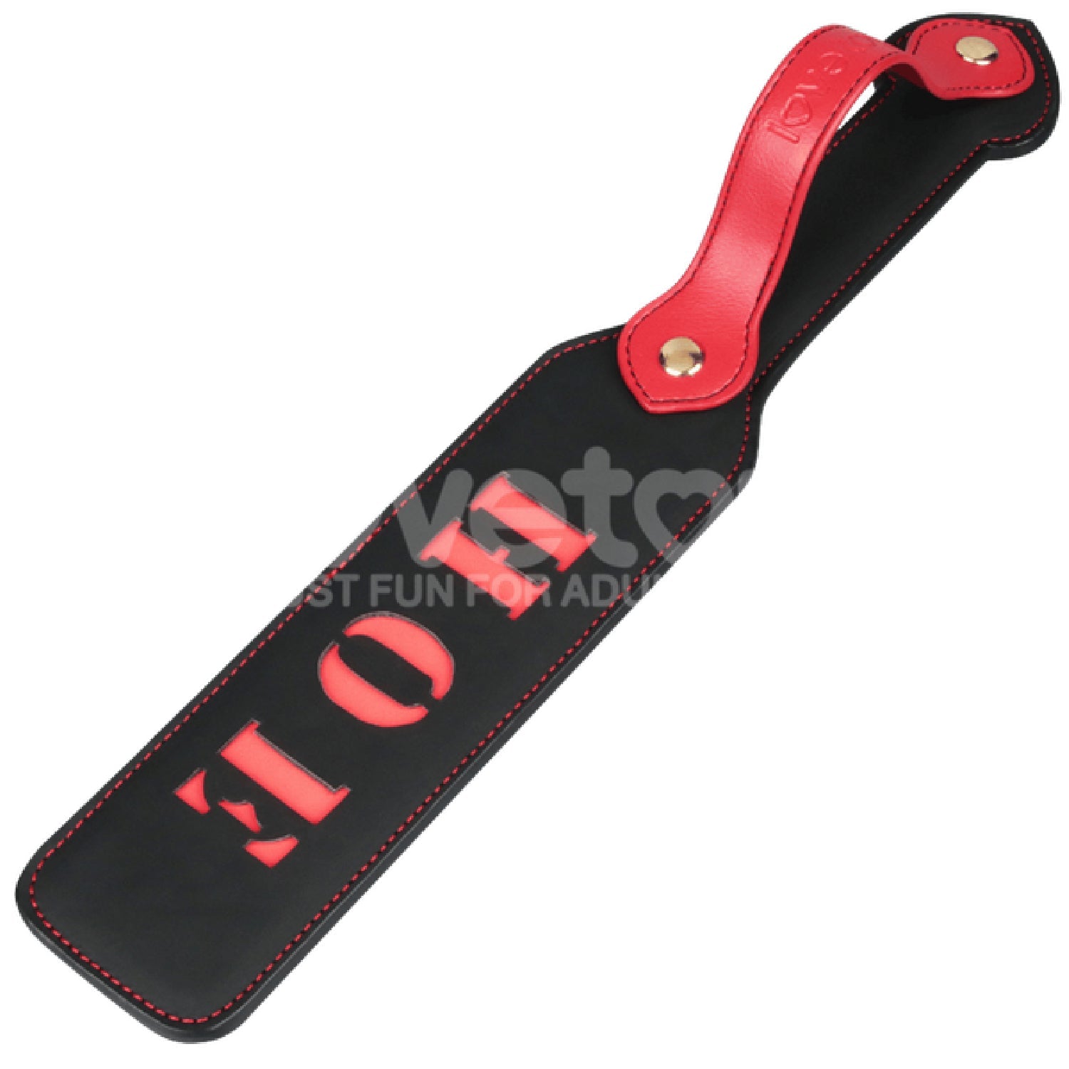 Rebellion Reign – 15 Inch PU Paddle with Cut-Out Design Paddle > Bondage Gear > Paddles