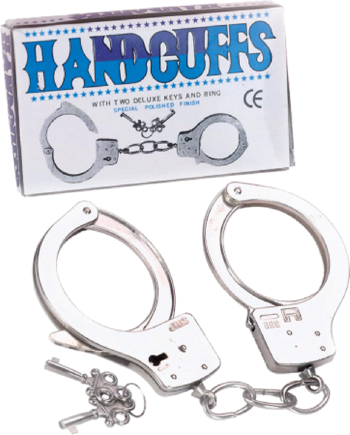 Metal Handcuffs – Sturdy Locking Restraint Cuffs with Quick-Release Button > Bondage Gear > Handcuffs Main image