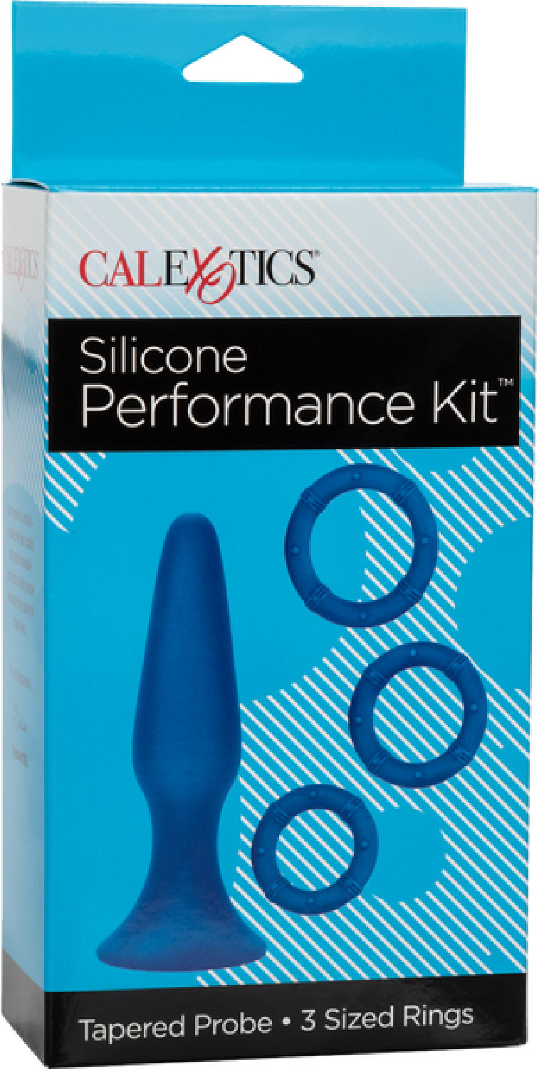 Posh Silicone Performance Kit – Body-Safe Silicone Erection Rings and Anal Toy Set > Anal Range > Butt Plug Kits
