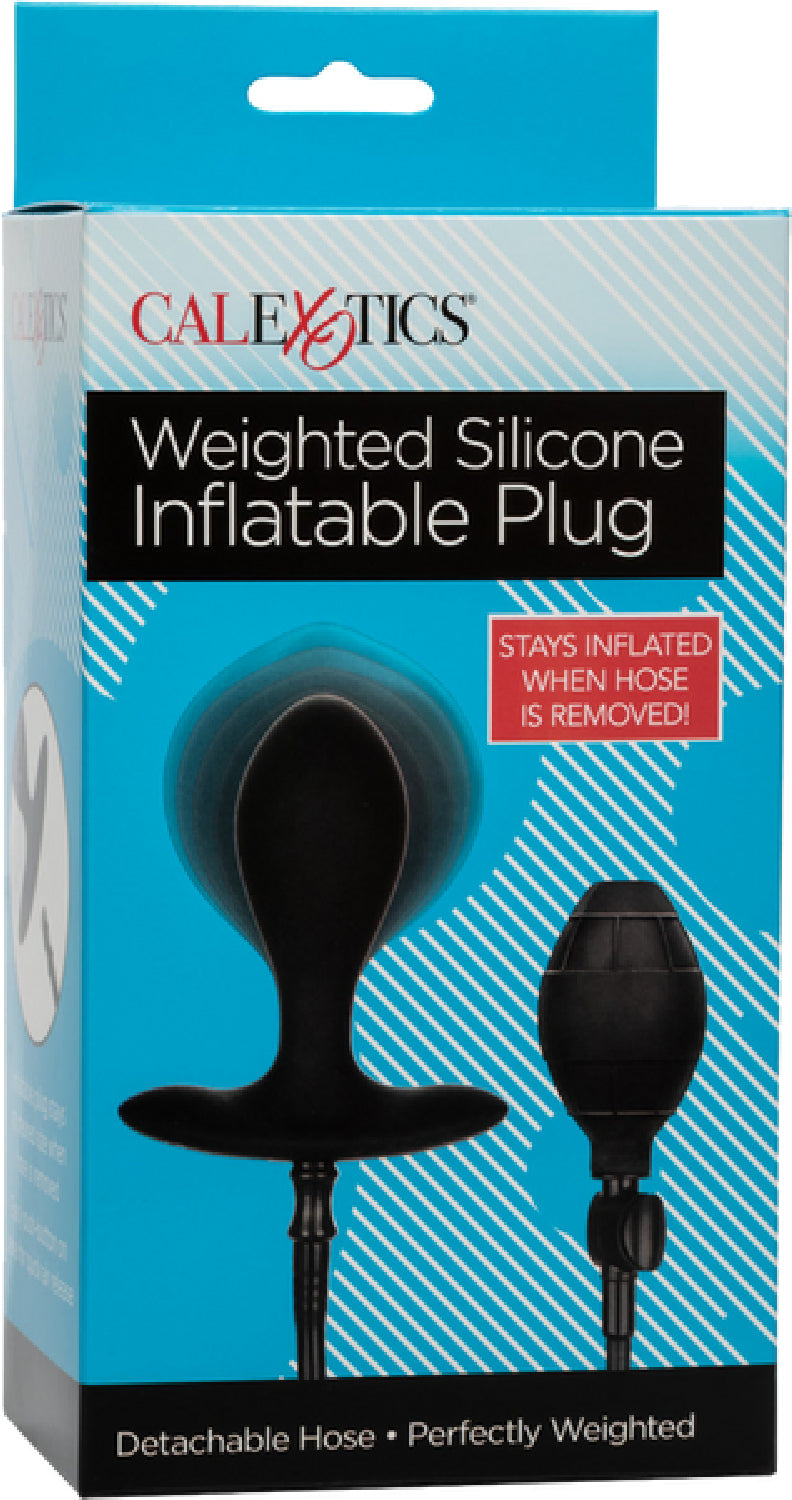 CalExotics Weighted Silicone Inflatable Plug – Inflatable Weighted Anal Plug > Anal Range > Tunnel and Stretchers