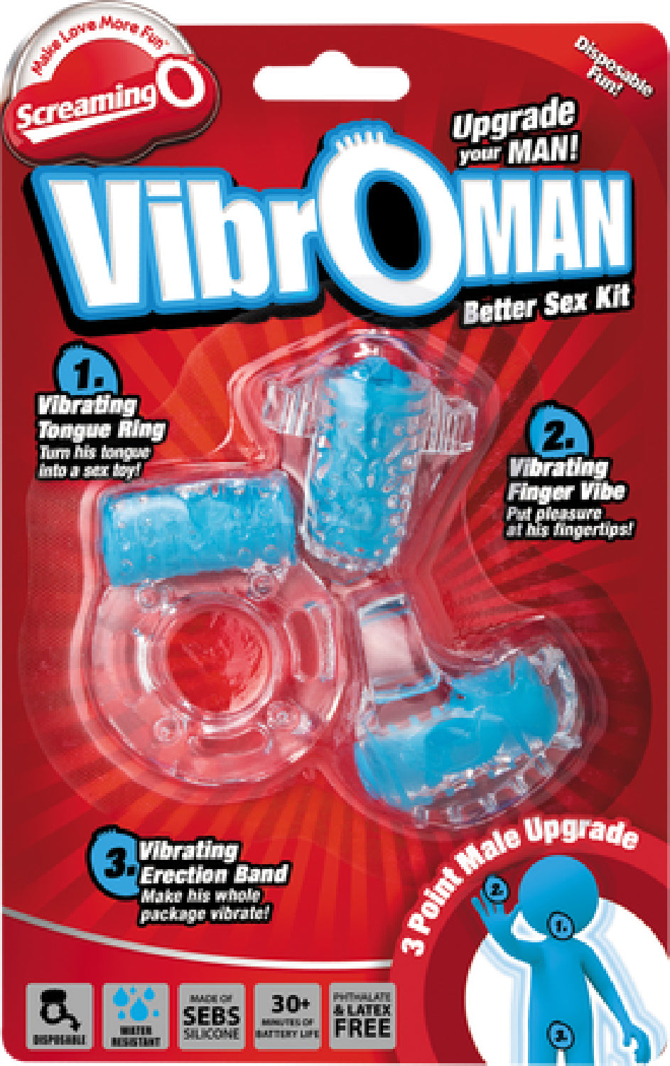 Vibroman Starter Kit – Mini Vibrators Exploration Sex Toy Set > Sex Toys > Couples Toys