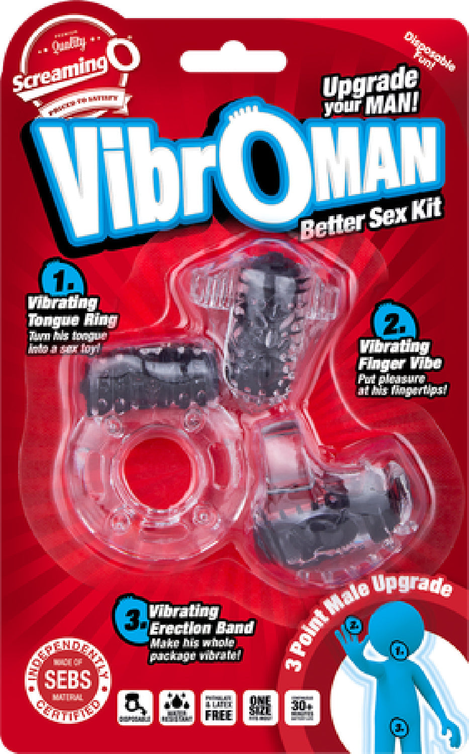 Vibroman Starter Kit – Mini Vibrators Exploration Sex Toy Set > Sex Toys > Couples Toys