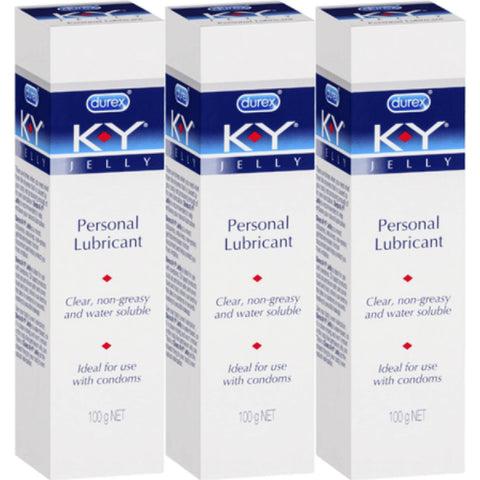 K-Y Personal Lubricant 3-Pack – Moisturizing Intimate Gel > Lube > Water Based