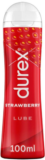 Durex Strawberry Lube – 100ml Flavored Personal Lubricant > Lube > Flavoured