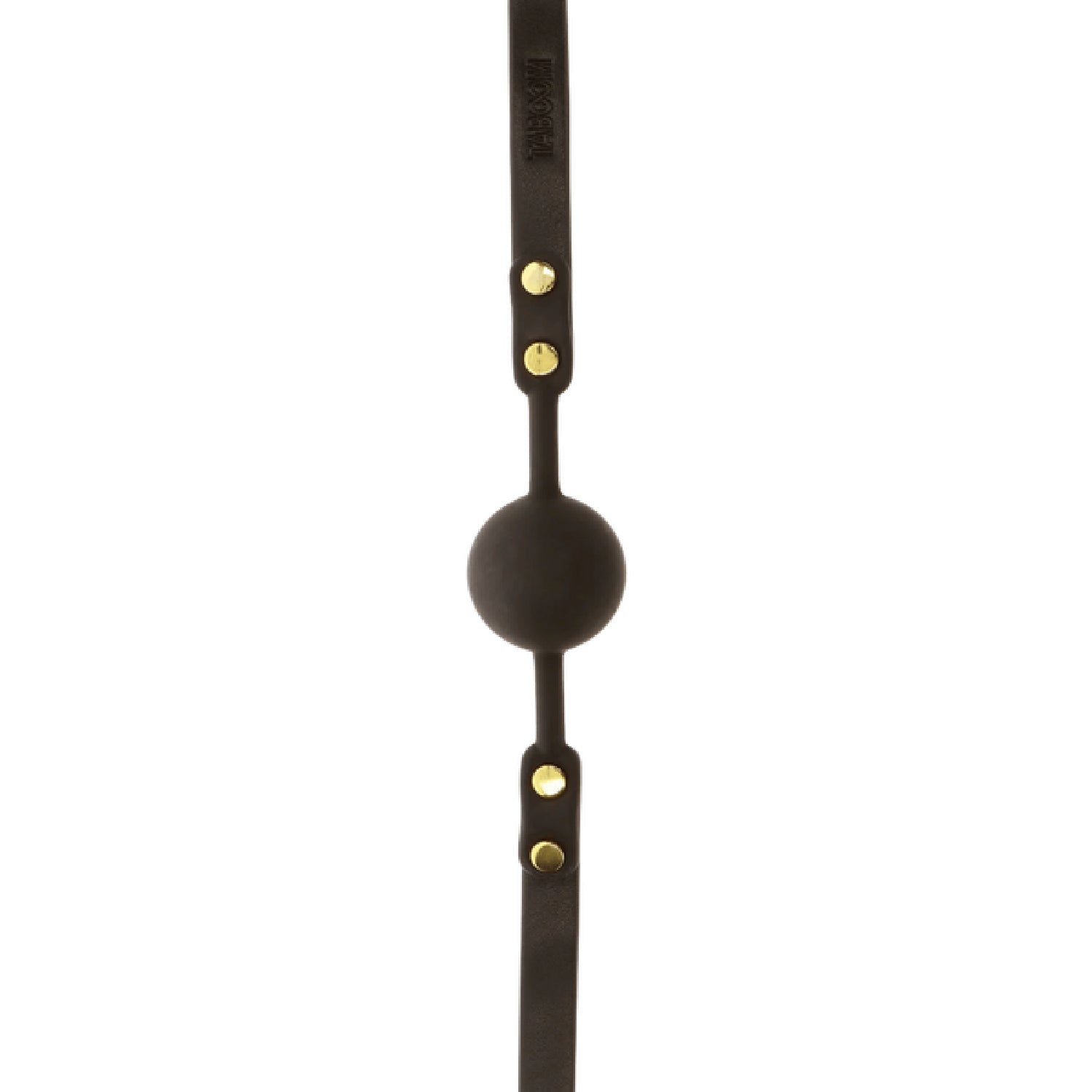 TABOOM Ball Gag – Adjustable Vegan PU Leather Bondage Accessory > Bondage Gear > Gags and Bits