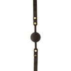 TABOOM Ball Gag – Adjustable Vegan PU Leather Bondage Accessory > Bondage Gear > Gags and Bits
