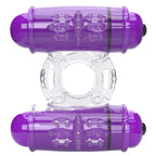 Double Wammy 4T – High Pitch Treble Vibrating Cock Ring with 5 Speeds and Pulse Pattern > Sex Toys > Couples Toys