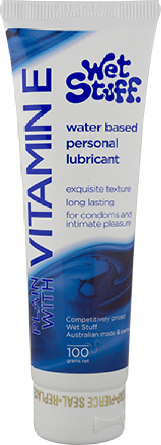 Wet Stuff Plain Enriched With Vitamin E – Water-Based Lubricant Secondary image