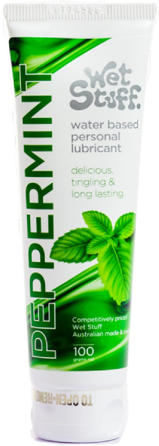 Wet Stuff Peppermint Tingle – Cooling Personal Lubricant Gel 100g > Lube > Flavoured Main image
